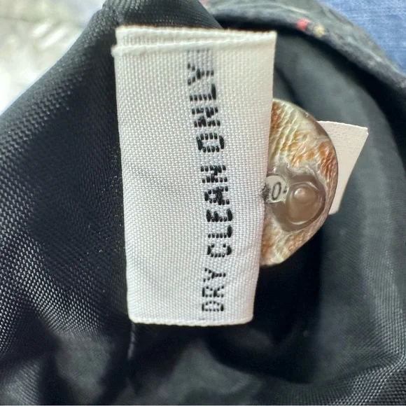 Tommy Bahama Silk 2 Piece Outfit Black Gray V Neck Sleeveless Top Pants - Picture 9 of 10